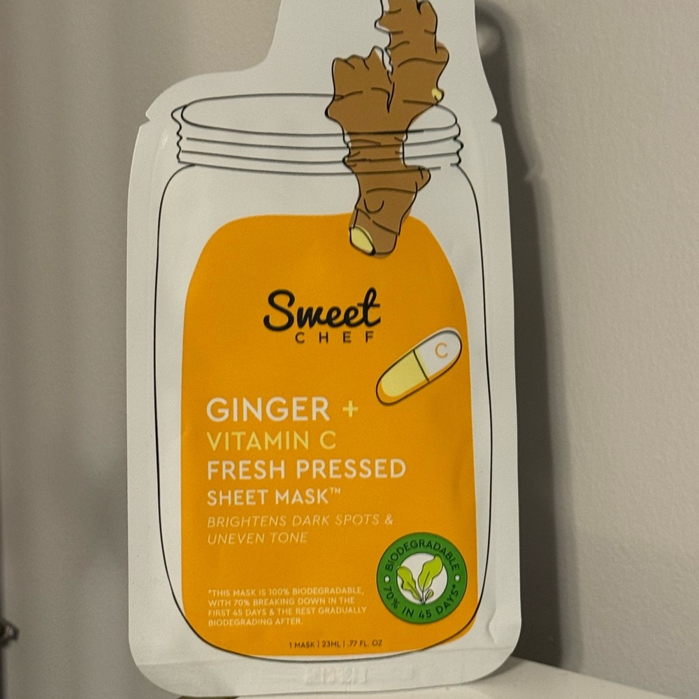 Sweet Chef Ginger + Vitamin C Sheet Mask